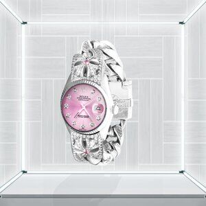 Chrome Hearts & Rolex - Pink Dial Oyster Perpetual Datejust